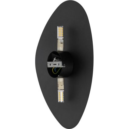 Wall light STONE 2xG9/8W/230V 30x39 cm black