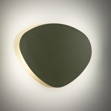 Wall light STONE 2xG9/8W/230V 30x39 cm green