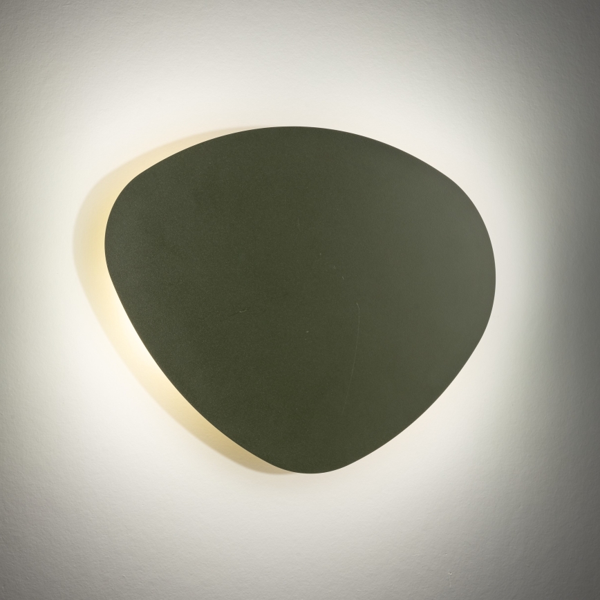 Wall light STONE 2xG9/8W/230V 30x39 cm green