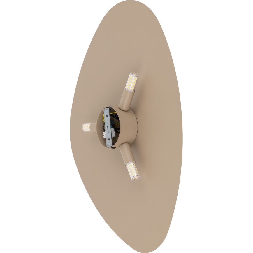 Wall light STONE 3xG9/8W/230V 37x49 cm beige