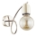 Wall light TANGO 1xE27/15W/230V gold