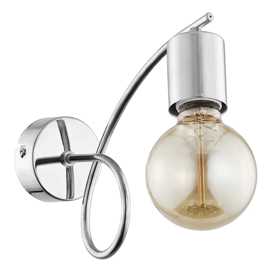 Wall light TANGO 1xE27/15W/230V shiny chrome