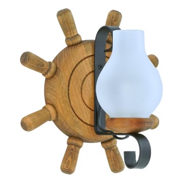 Wall light TIMONA 1xE14/40W/230V beech - FSC certified