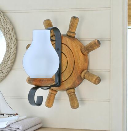 Wall light TIMONA 1xE14/40W/230V beech