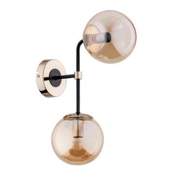 Wall light TRANSFORMERS 2xE14/40W/230V gold