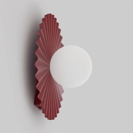 Wall light UMBRA 1xG9/8W/230V red