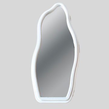 Wall mirror 120x50 cm white