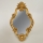 Wall mirror 27,8x19,5 cm gold