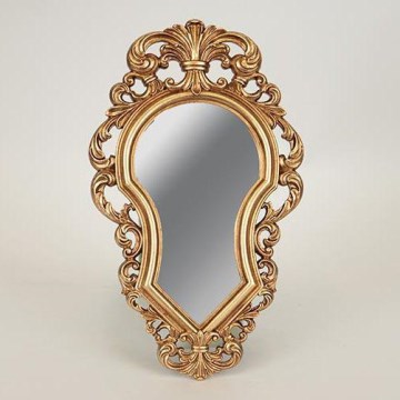 Wall mirror 32,3x19,5 cm gold