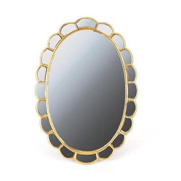 Wall mirror 34,5x24,5 cm gold