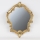 Wall mirror 39,5x30,7 cm gold