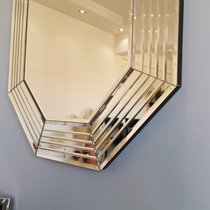 Wall mirror 60x100 cm bronze