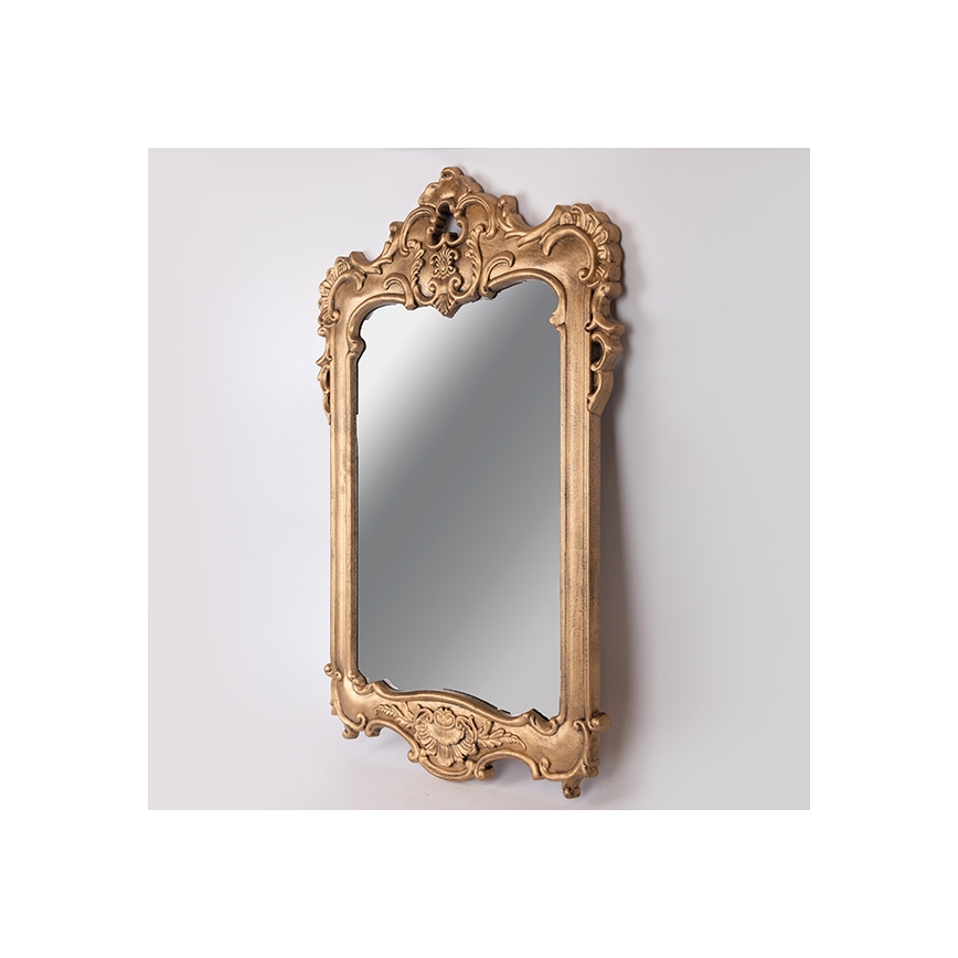Wall mirror 69x49 cm gold