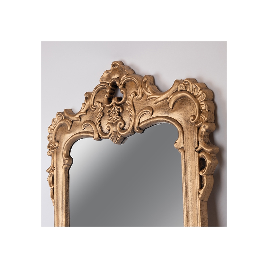 Wall mirror 69x49 cm gold