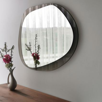 Wall mirror AQUA 55x75 cm bronze