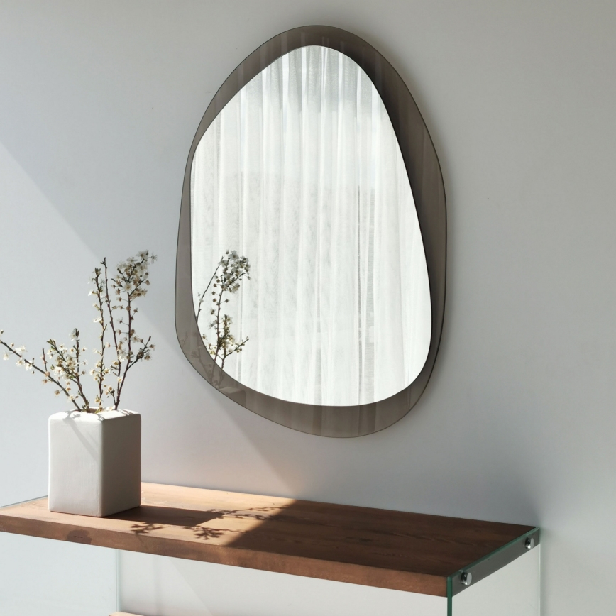 Wall mirror AQUA 55x75 cm bronze