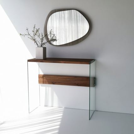 Wall mirror AQUA 55x75 cm bronze