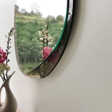 Wall mirror AQUA 55x75 cm bronze