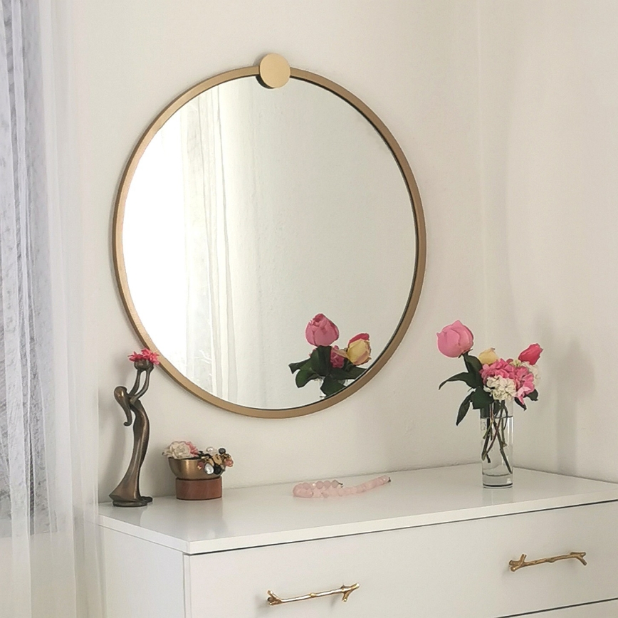 Wall mirror AYNA 60 cm gold