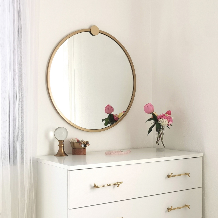 Wall mirror AYNA 60 cm gold