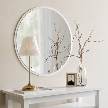 Wall mirror AYNA 60 cm white