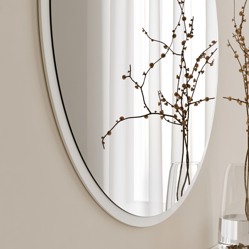 Wall mirror AYNA 60 cm white