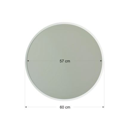 Wall mirror AYNA 60 cm white