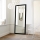 Wall mirror CHEVAL 105x40 cm black