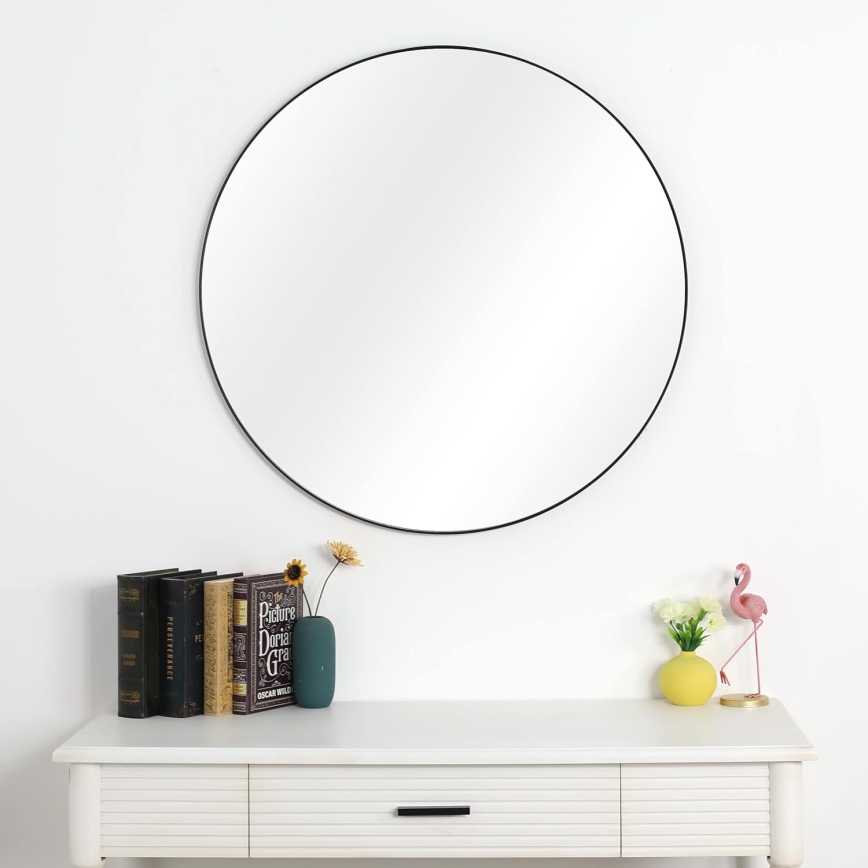 Wall mirror d. 81 cm