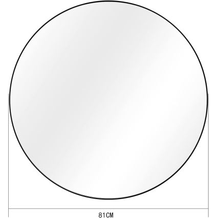 Wall mirror d. 81 cm
