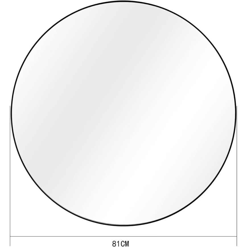 Wall mirror d. 81 cm