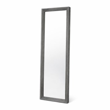 Wall mirror FIONA 96x36 cm grey