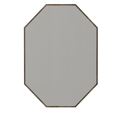 Wall mirror LOST 70x45 cm brown