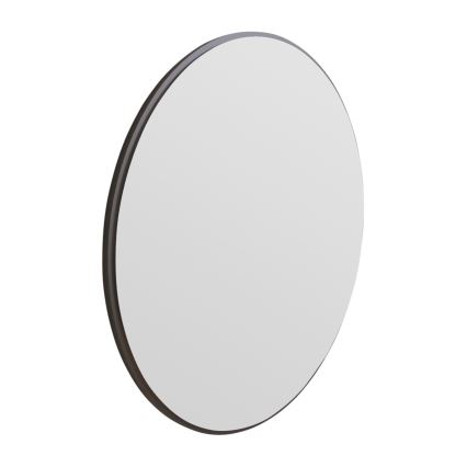Wall mirror OZZE d. 60 cm black