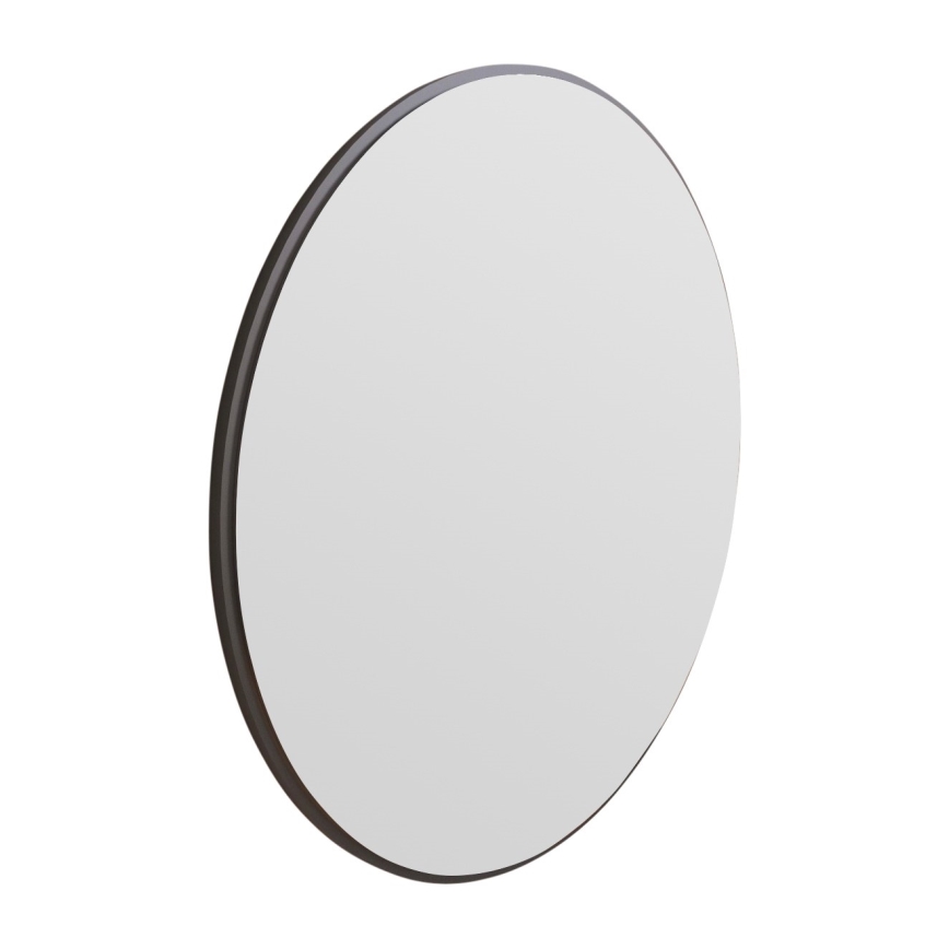 Wall mirror OZZE d. 60 cm black
