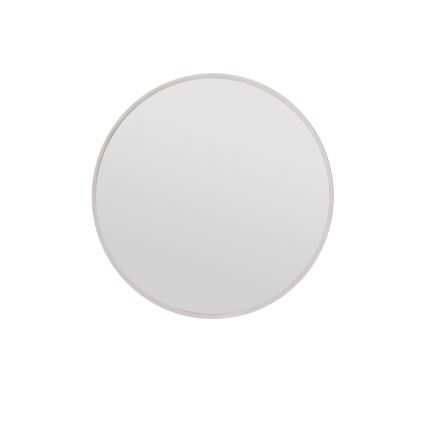 Wall mirror OZZE d. 60 cm white