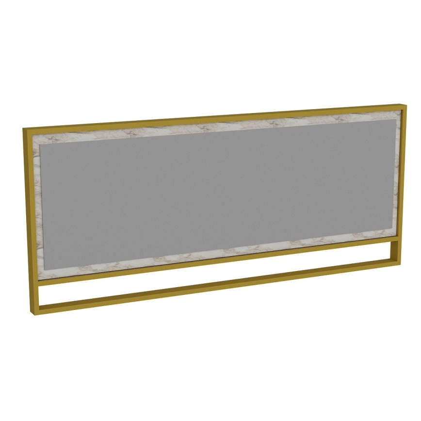 Wall mirror POLKA 37,8x90 cm gold