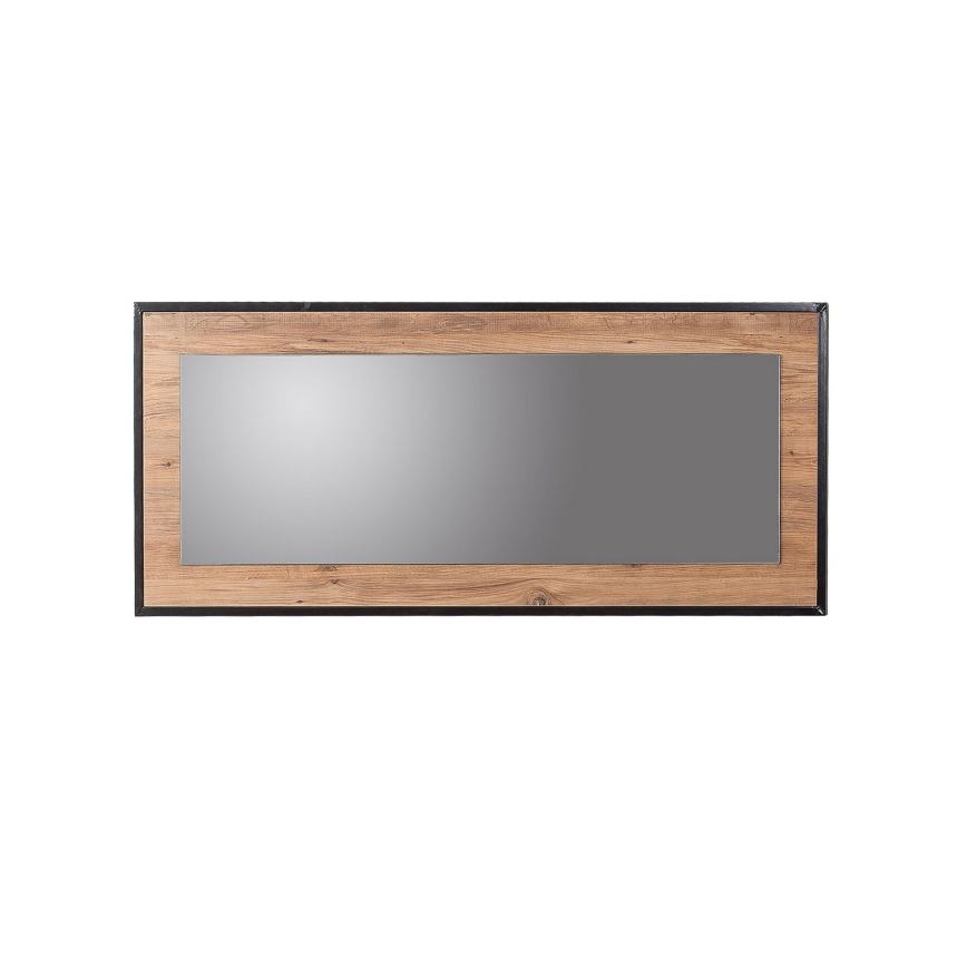 Wall mirror QUANTUM 60x110 cm brown/black