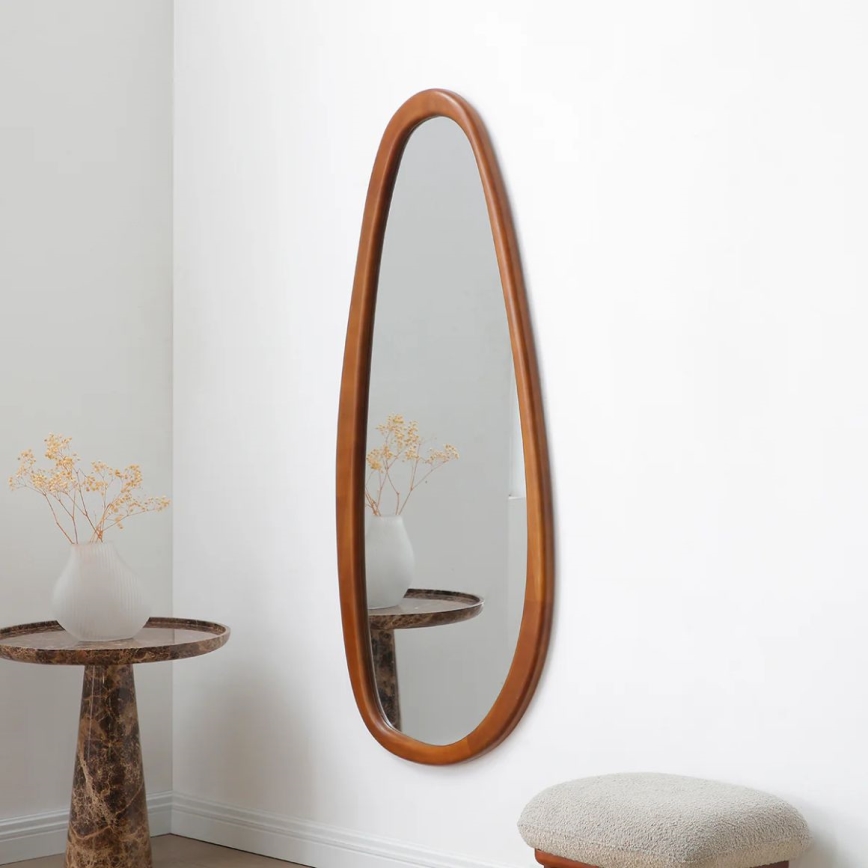 Wall mirror VALERIA 150x70 cm walnut