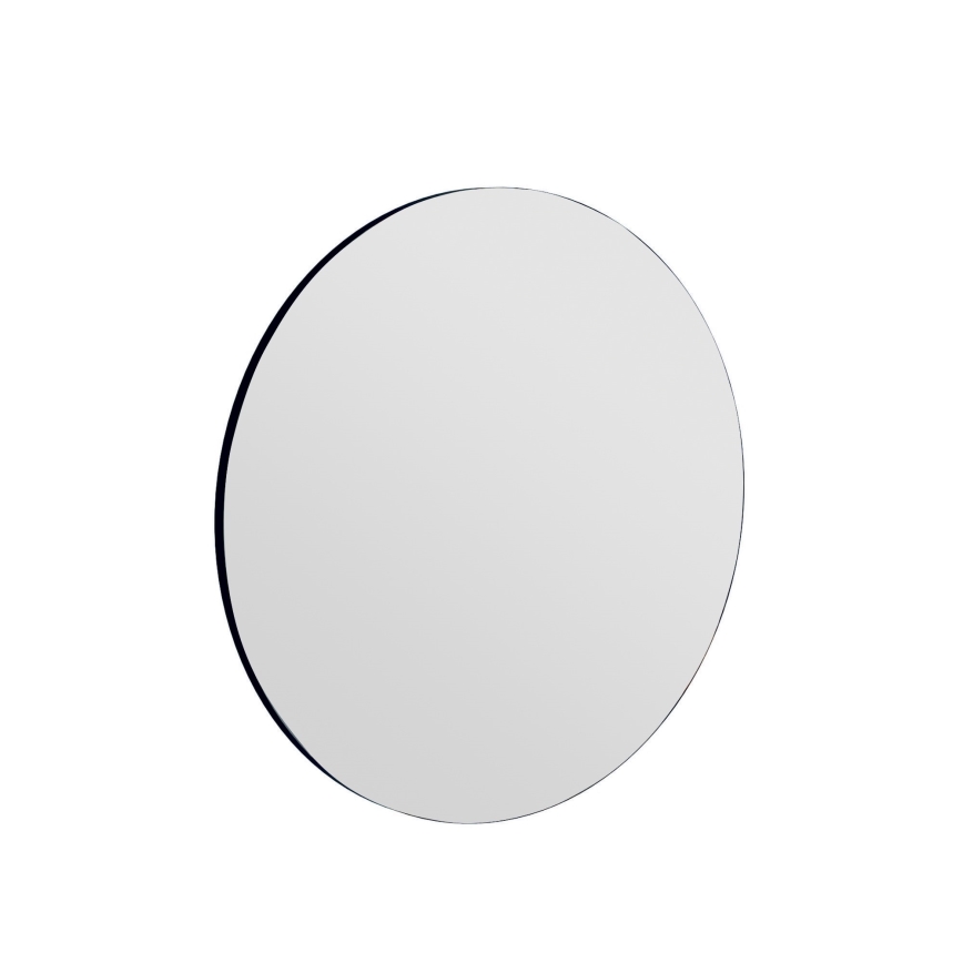 Wall mirror ZEOS d. 70 cm black