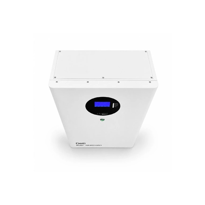 Wall-mounted 51.2 V / 100 Ah LiFePO4 battery