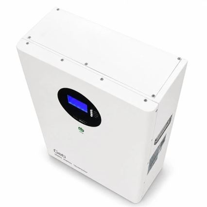 Wall-mounted 51.2 V / 100 Ah LiFePO4 battery