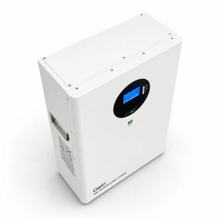 Wall-mounted 51.2 V / 100 Ah LiFePO4 battery