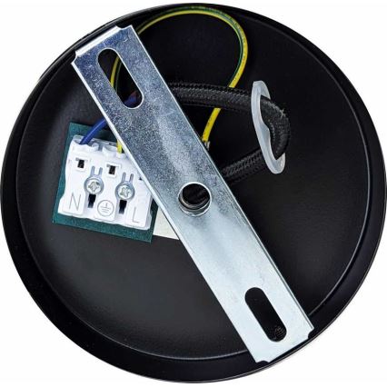 Wall-mounted adjustable mounting bracket VARIO black