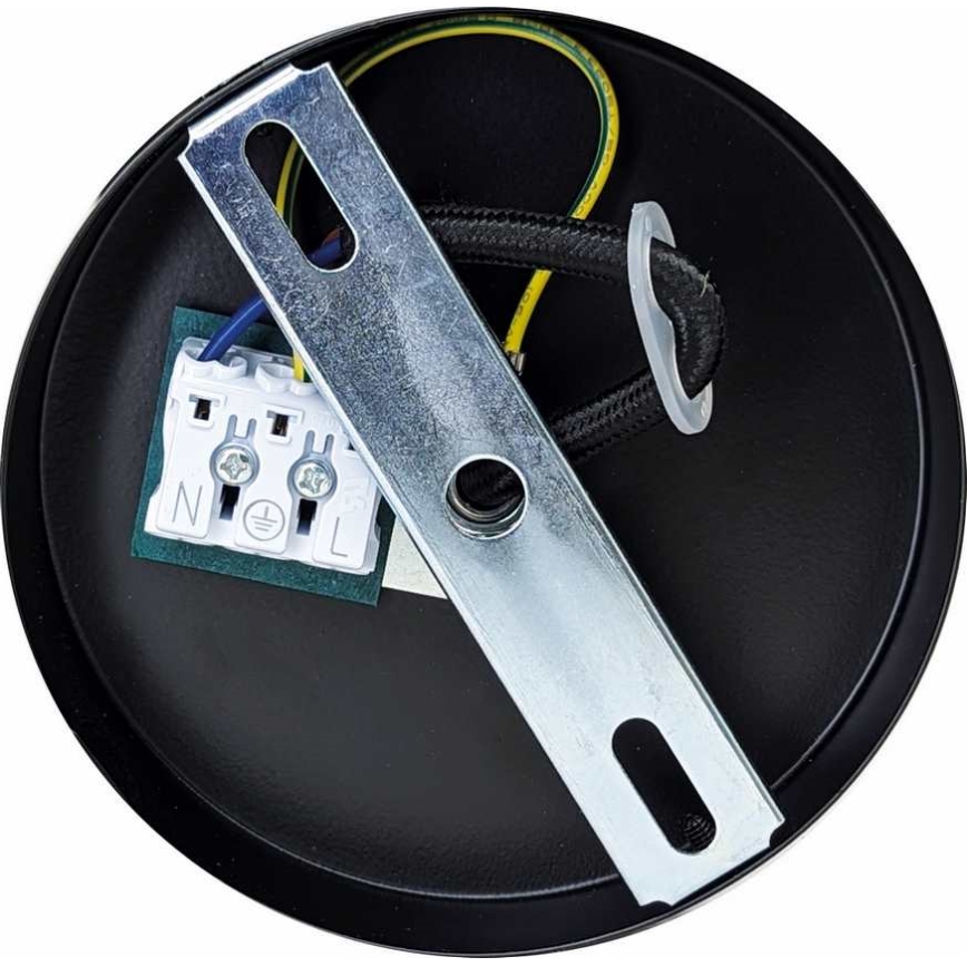 Wall-mounted adjustable mounting bracket VARIO black