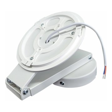 Wall-mounted adjustable mounting bracket VARIO white