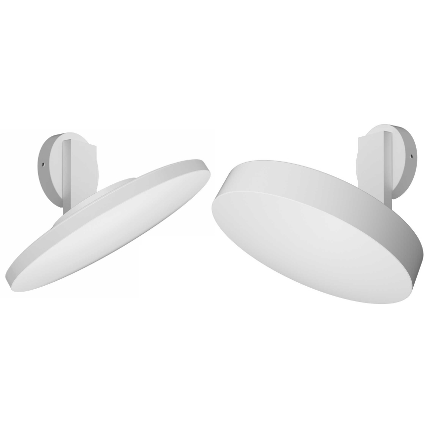 Wall-mounted adjustable mounting bracket VARIO white