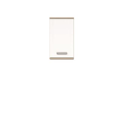 Wall-mounted bathroom cabinet VENOM white/Sonoma Oak