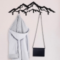 Wall-mounted coat rack 80x25 cm Mountains