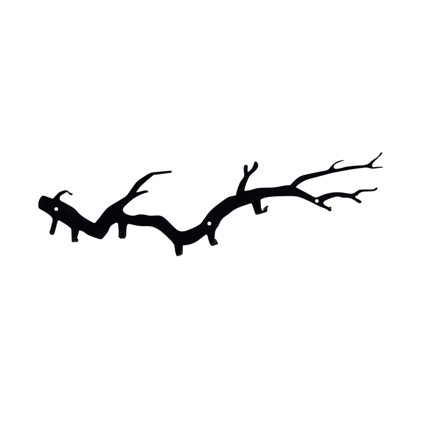 Wall-mounted coat rack 87x22 cm branch